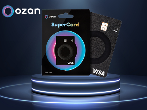 ویزا کارت فیزیکی اوزان